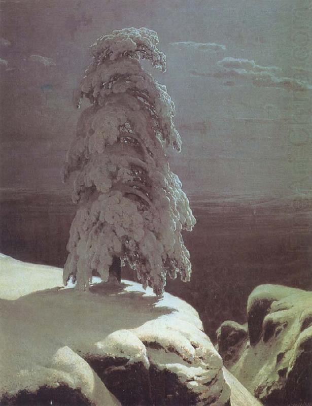A Pine there stands in the northern wilds, Ivan Shishkin